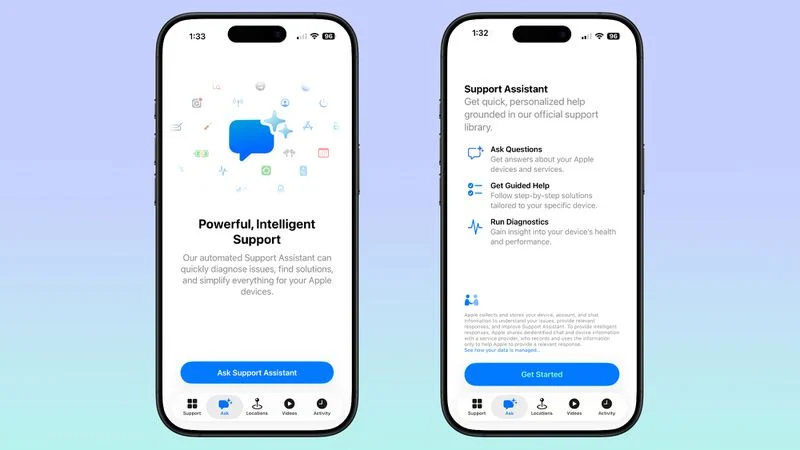  Apple Continues Improving Apple Support App's AI Assistant