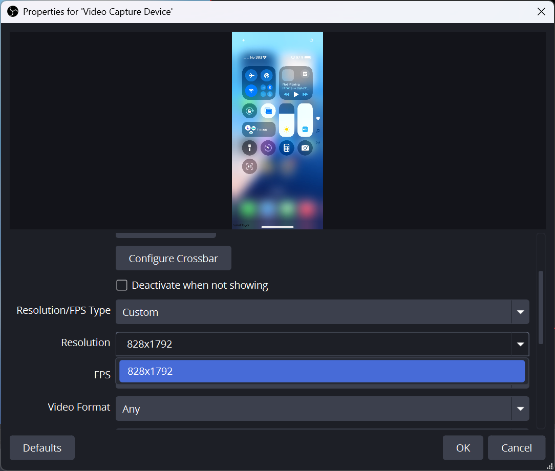 OBS Virtual Camera Shows No Video