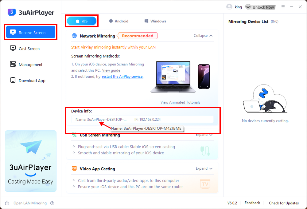 3uAirPlayer iOS Device User Guide: Dual Wireless and USB Cable Solution 3uAirPlayer iOS Device User Guide: Dual Wireless and USB Cable Solution