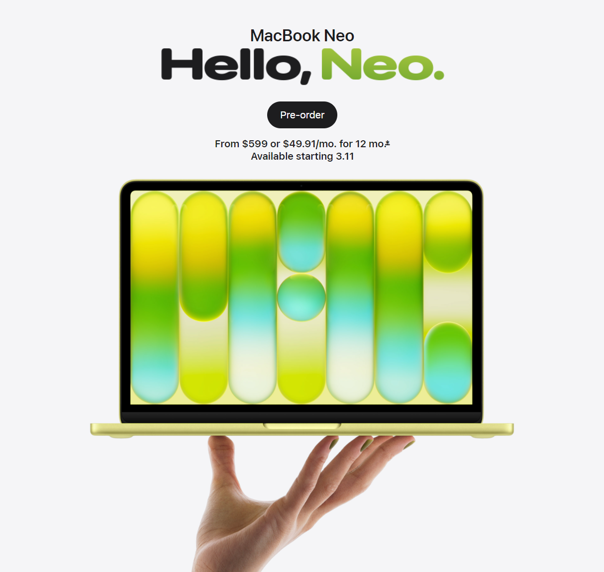 MacBook Neo Availability Continues to Tighten Ahead of Launch