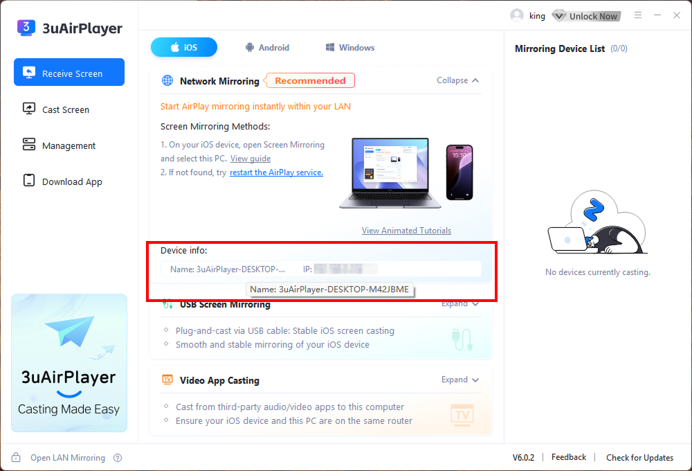 How to Live Stream Using 3uAirPlayer (Beginner Guide)