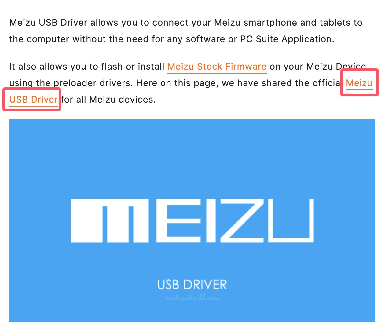 How to Install USB Drivers for Android Devices