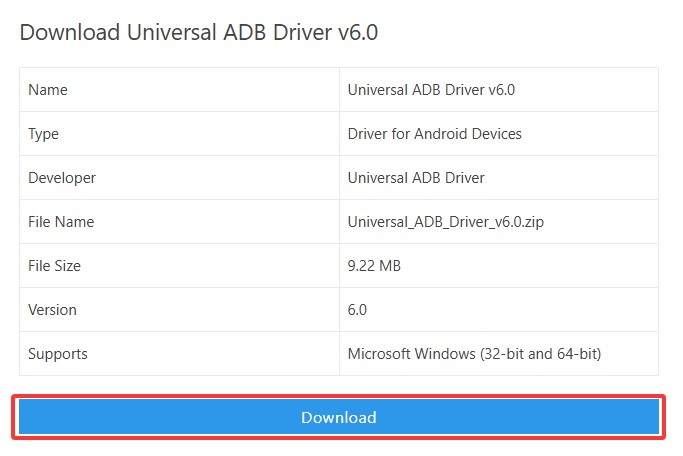 How to Install USB Drivers for Android Devices