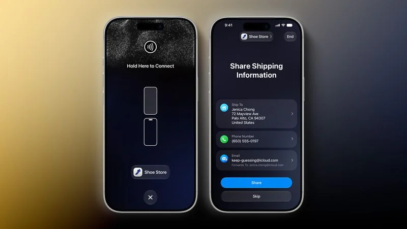 iOS 27 Introduces New 'Tap to Share' Feature, But Not Available in EU iOS 27 Introduces New 'Tap to Share' Feature, But Not Available in EU