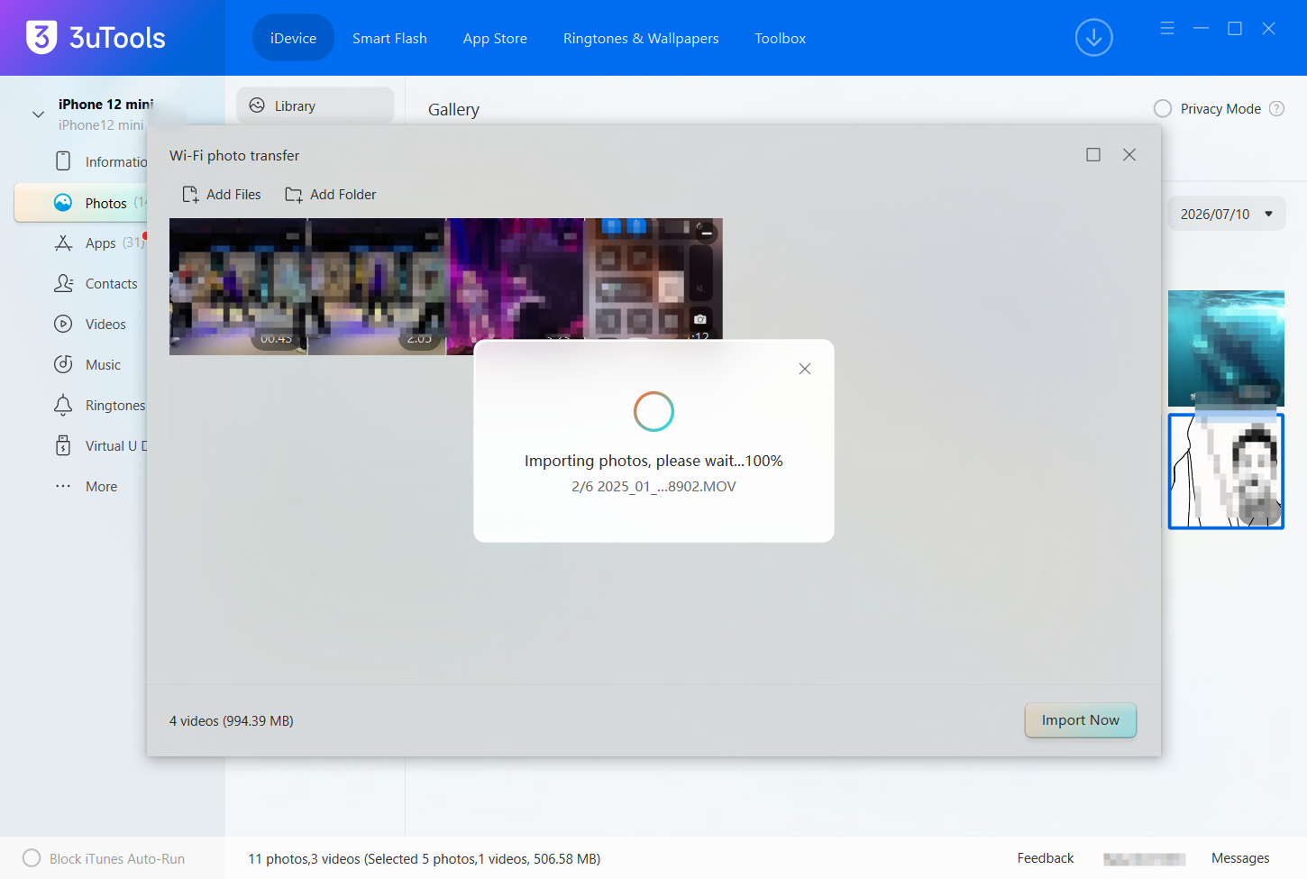 Tutorial on Transferring Photos via Wi-Fi