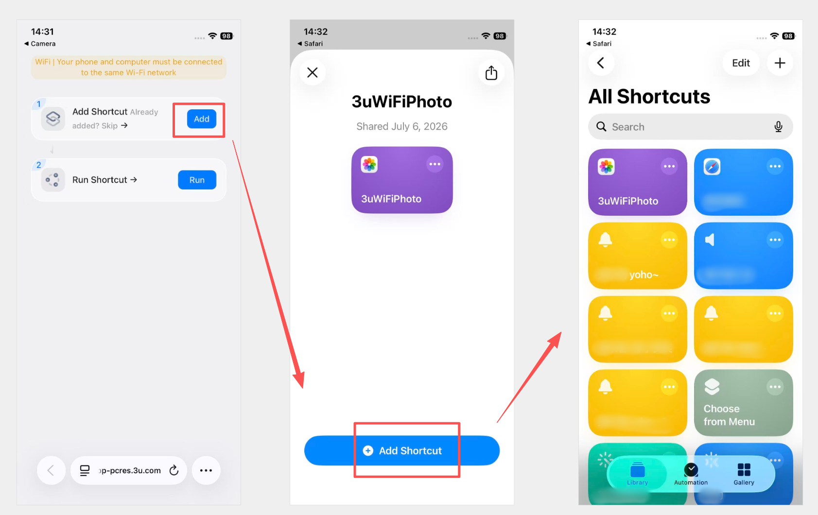 Tutorial on Transferring Photos via Wi-Fi