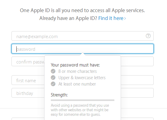 How to register an Apple ID?