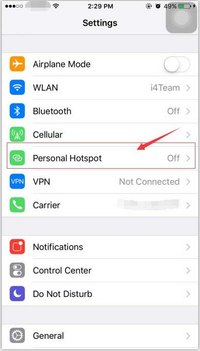 How to Close Apple iPhone’s Personal Hotspot?