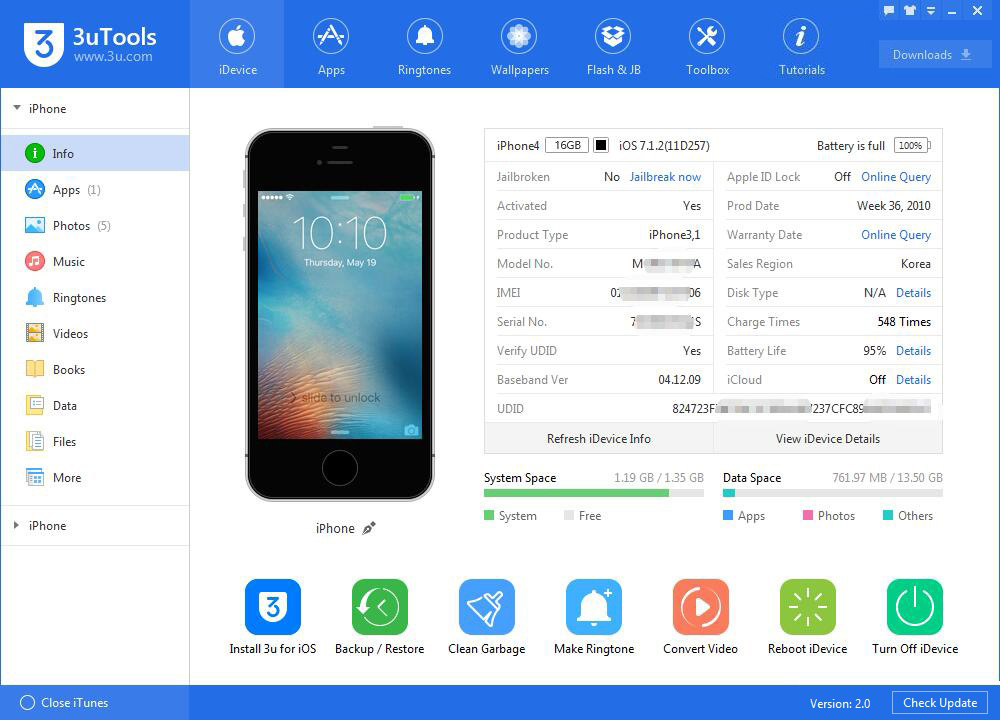 How to Jailbreak iPhone 7/7 Plus on iOS 10-10.3.3 With 3uTools? - 3uTools