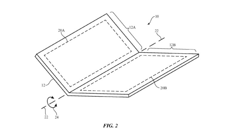 Apple Patent Reveals Its a New Concept for  Foldable iPhone 