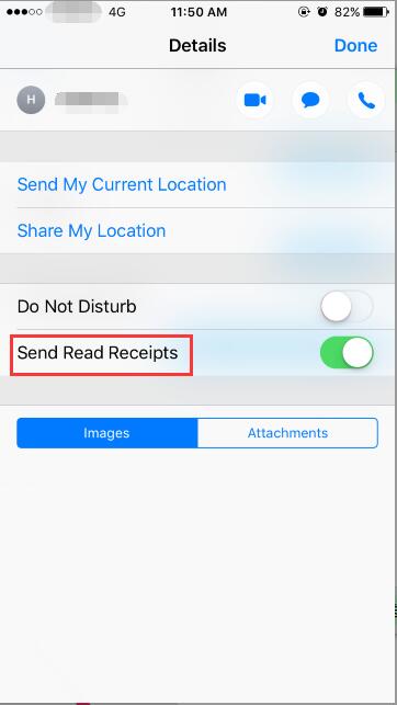 How to Turn on Read Receipts for Certain Contacts in Messages App in iOS10?
