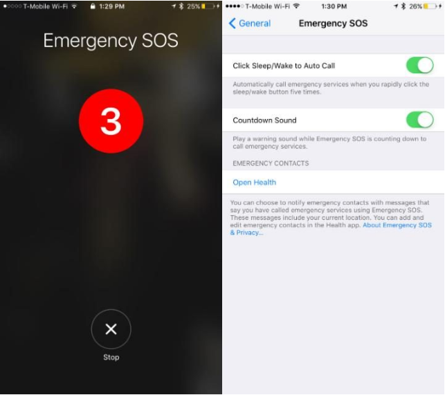 iPhone Update Adds A Hidden Way to Call the Police in An Emergency