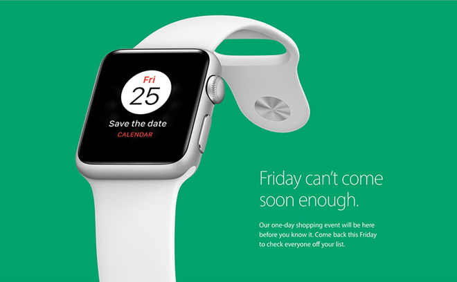Big Discount ? Apple to Hold One-Day Black Friday Sales Event