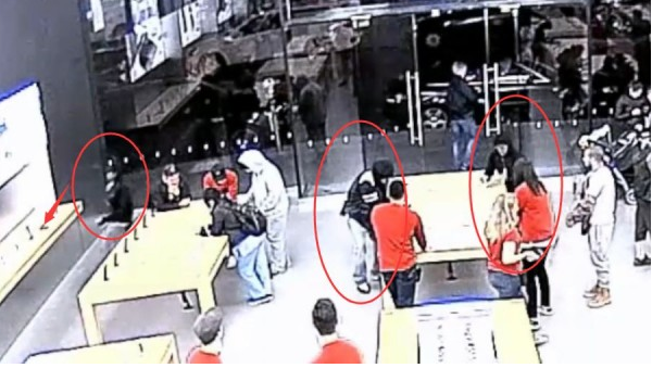 Mob of Robbers Snatch iPhones At Apple store – Twice In One Week