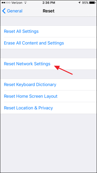 How to Reset Your iOS Device’s Network Settings and Fix Connection Issues