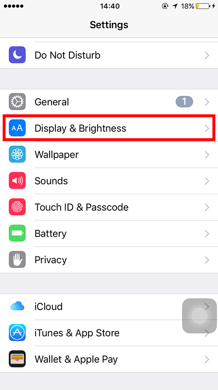 How to Increase the Size of Text and Icons on an iPhone?