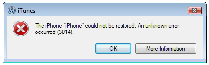 How to Fix iPhone Error 3014 When Restoring iPhone?