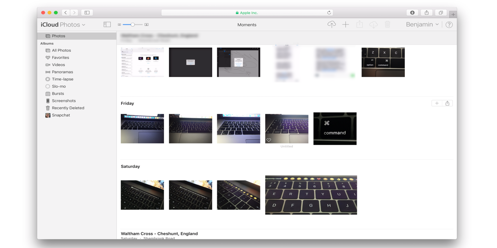 Apple’s Redesigned iCloud․com Photos App 