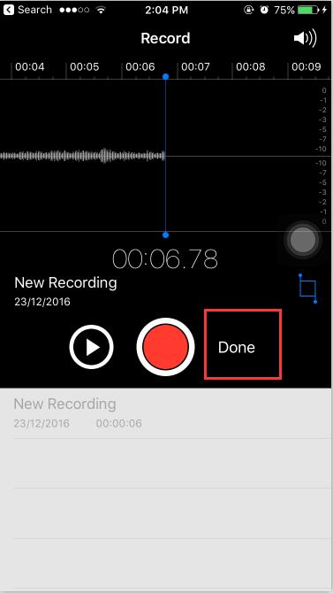 How to Record A Voice Memo on iPhone 6s Plus?