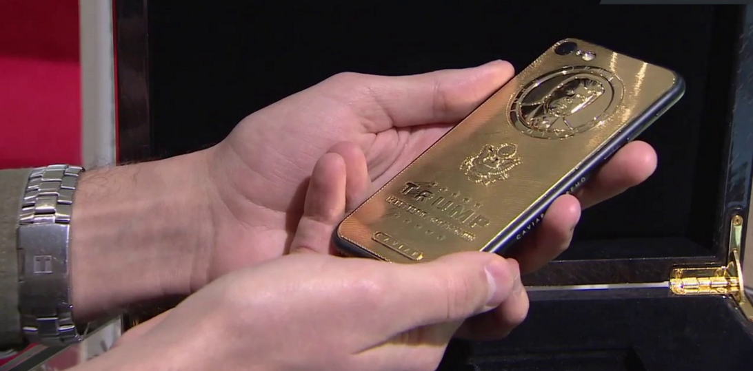 Buy A Gold-Plated Donald Trump iPhone For $151,000