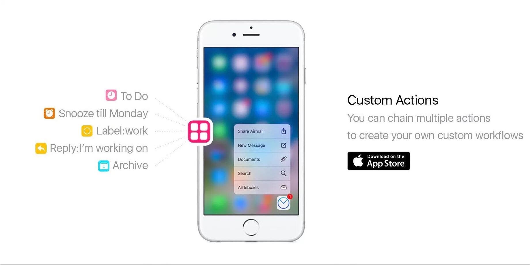 Airmail iOS Email App Gains New Custom Actions, Workflow & Bear Notes Integration