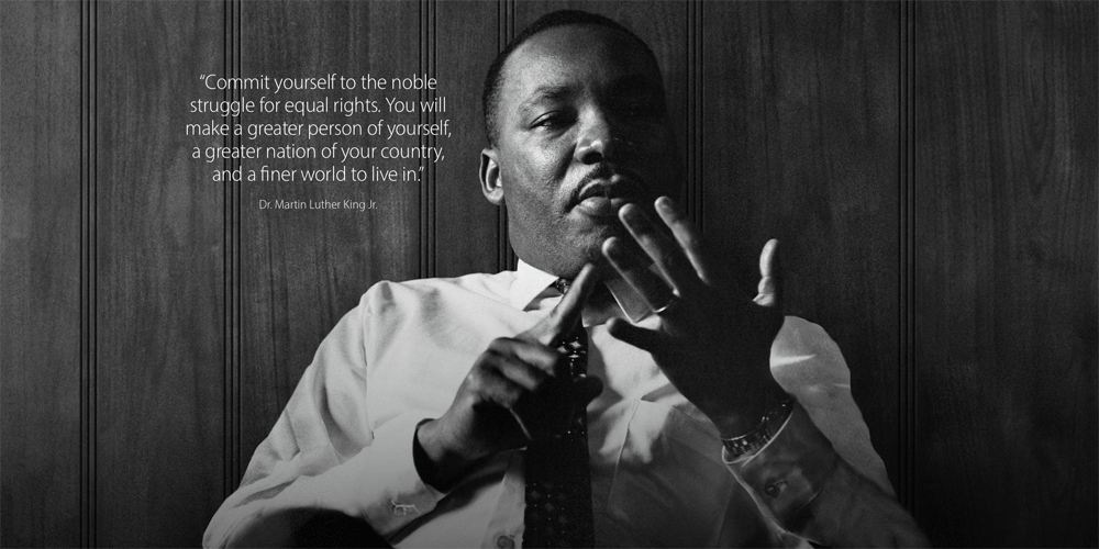Apple Commemorates Martin Luther King Jr Day