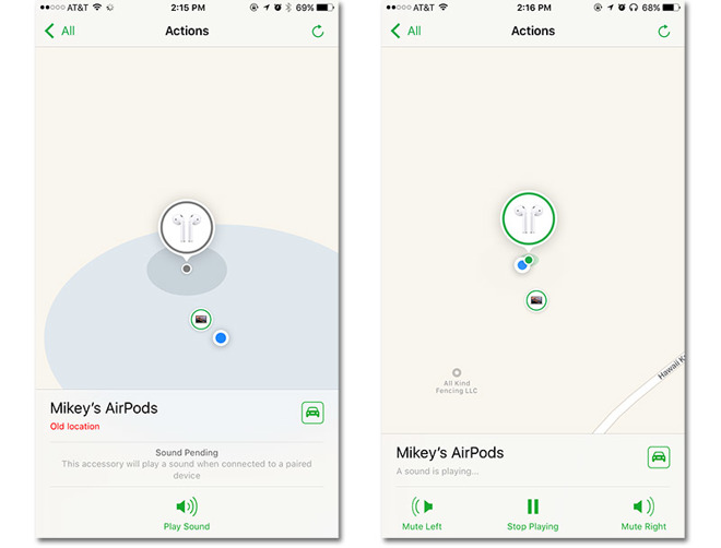 New Feature iOS 10.3 Beta's 'Find My AirPods' 