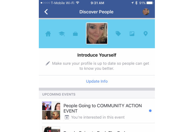 Facebook Looks to Build Friend Lists With 'Discover People' Feature on Apple's iPhone & iPad