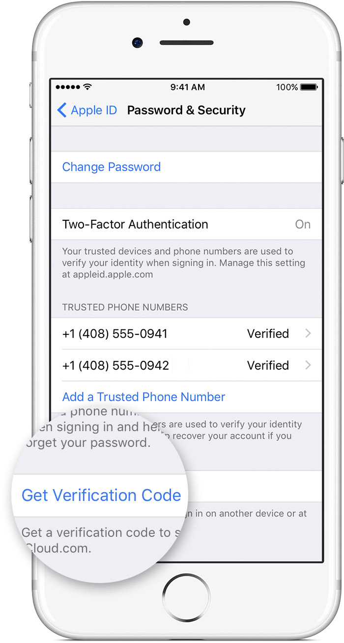 How To Get A Verification Code And Sign In With Two-factor Authentication?