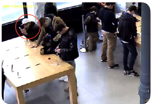 Police Arrest Gang who Stole iPhones from Madrid Apple Store by Chewing Security Cables