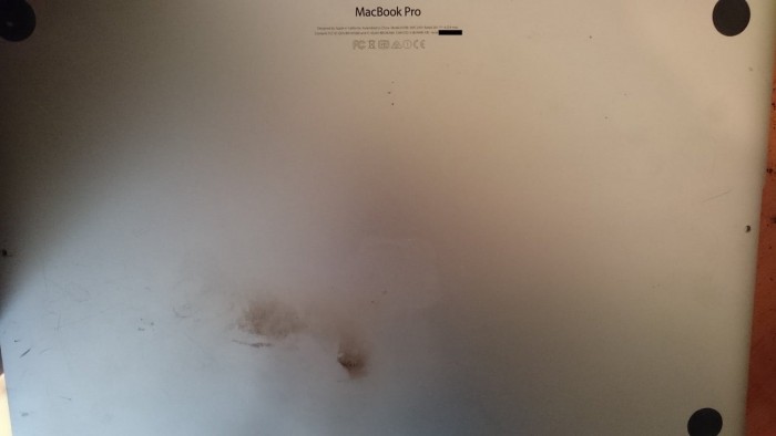 MacBook Pro Retina, The Battery Catches Fire And Explodes