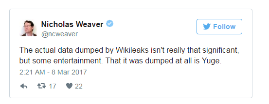 Famous Jailbreaker Says WikiLeaks CIA Dump is Overhyped