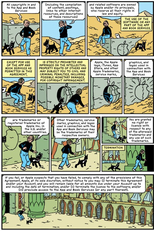 Someone Recreated Apple's Legal Terms and Conditions Into a Graphic Novel