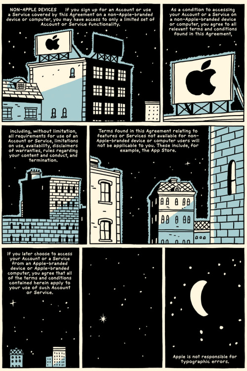 Someone Recreated Apple's Legal Terms and Conditions Into a Graphic Novel