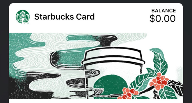 Starbucks gifts coming to Apple's Messages app with Apple Pay
