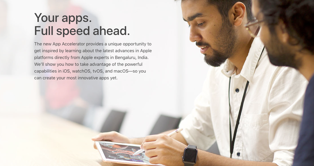 Apple Opens Its App Accelerator In India