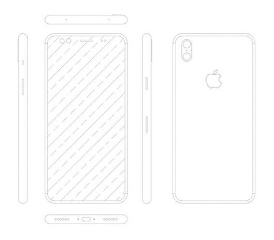  Likely Bogus Schematic of Apple's 'iPhone 8' Surfaces