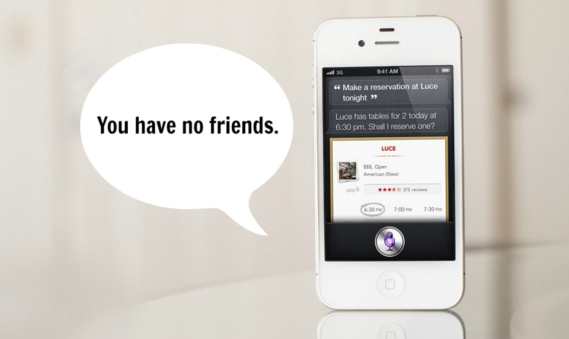 Can Siri Replace Your Need For Friends? Well, Maybe