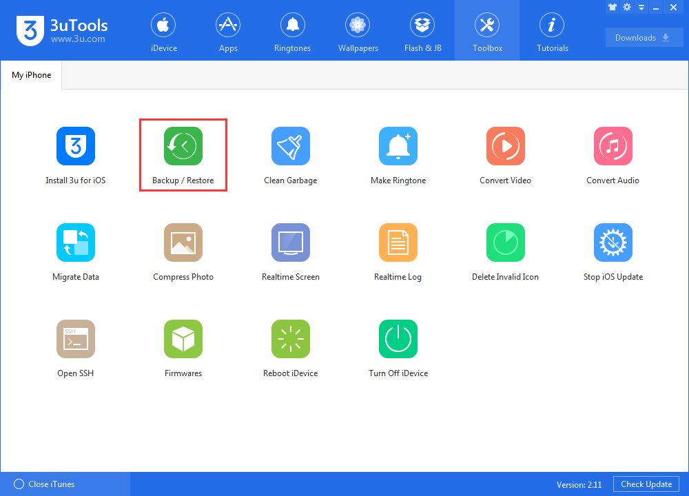 Failed to Restore Backup Files of iDevice on 3uTools? Here is The Solution