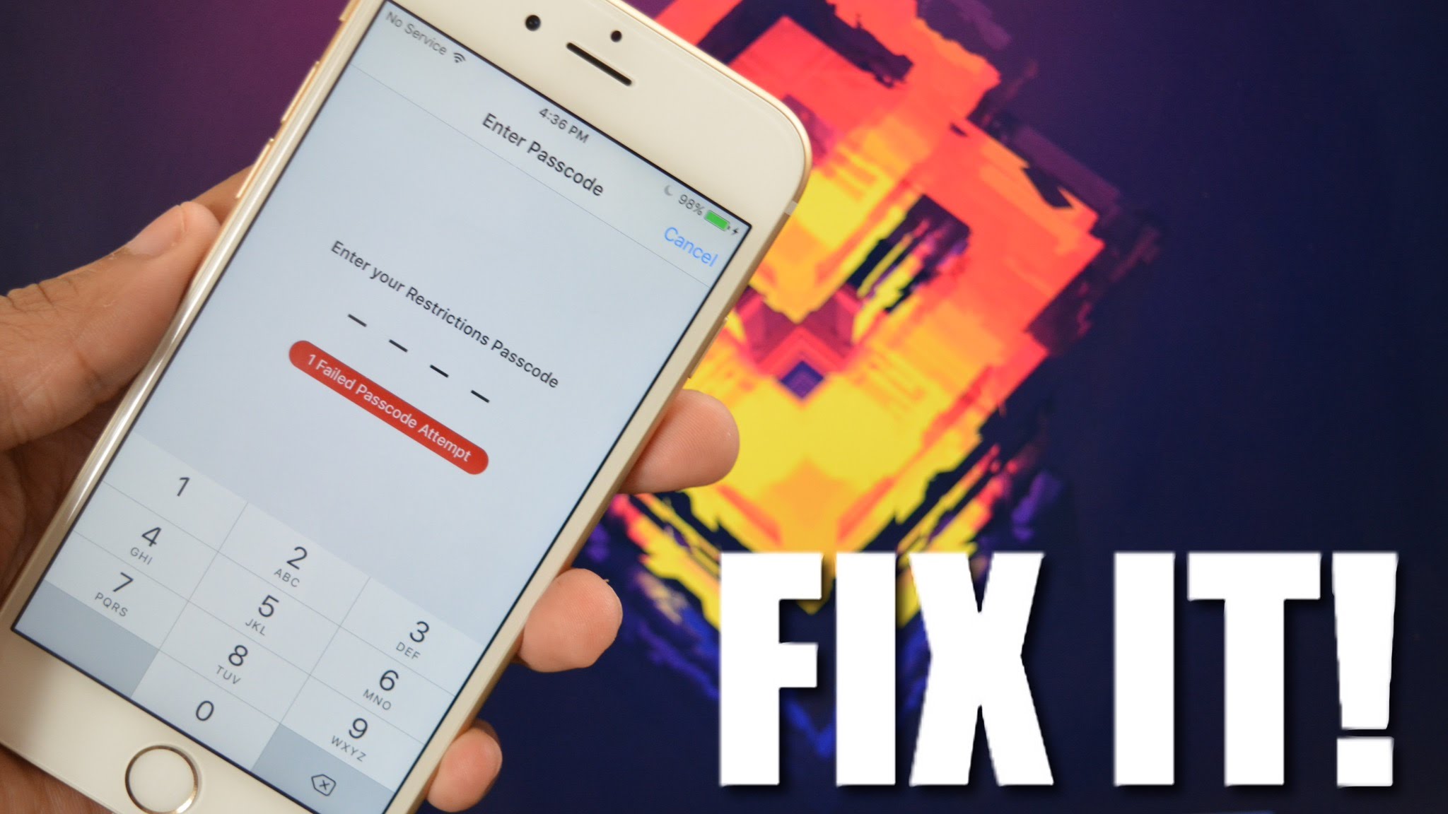 How to Easily Get Back iPhone Restrictions Passcode?