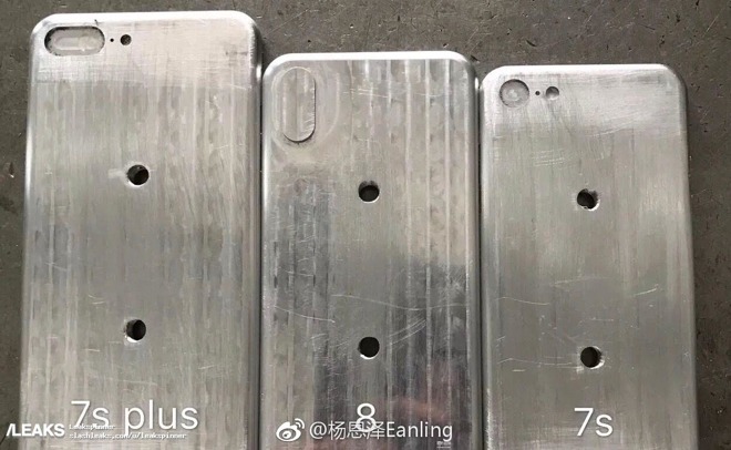 Alleged iPhone 8, iPhone 7s, and iPhone 7s Plus Molds Leaked