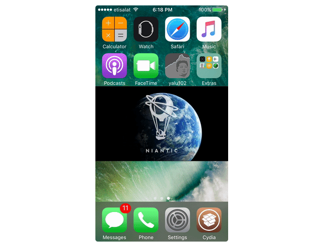 Here are 6 Screenshots Shows the Benefits of Jailbreaking iOS 10 – iOS 10.2