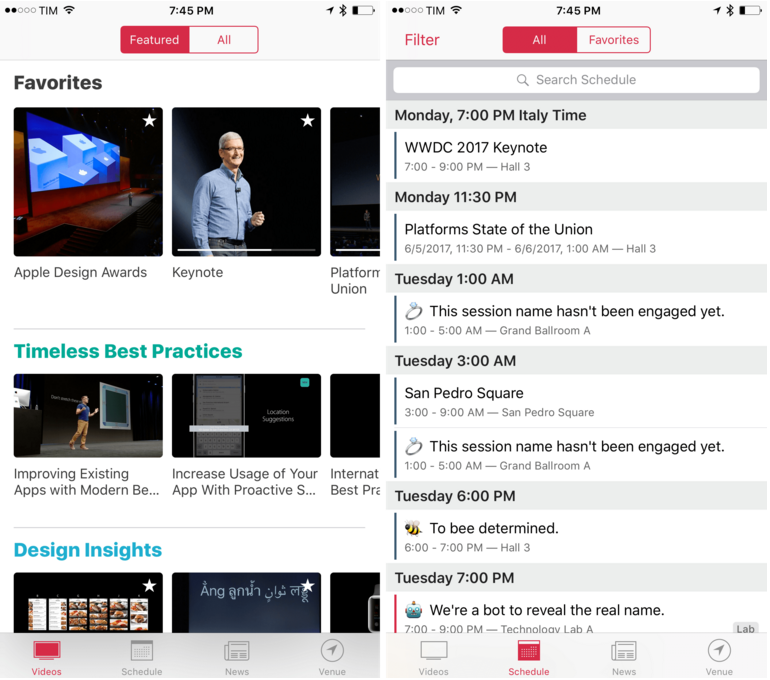 WWDC App Updated with New Design and Features