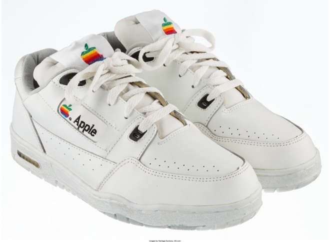 Apple Branded Sneakers From Early 90s to Auction Off for Over $15,000