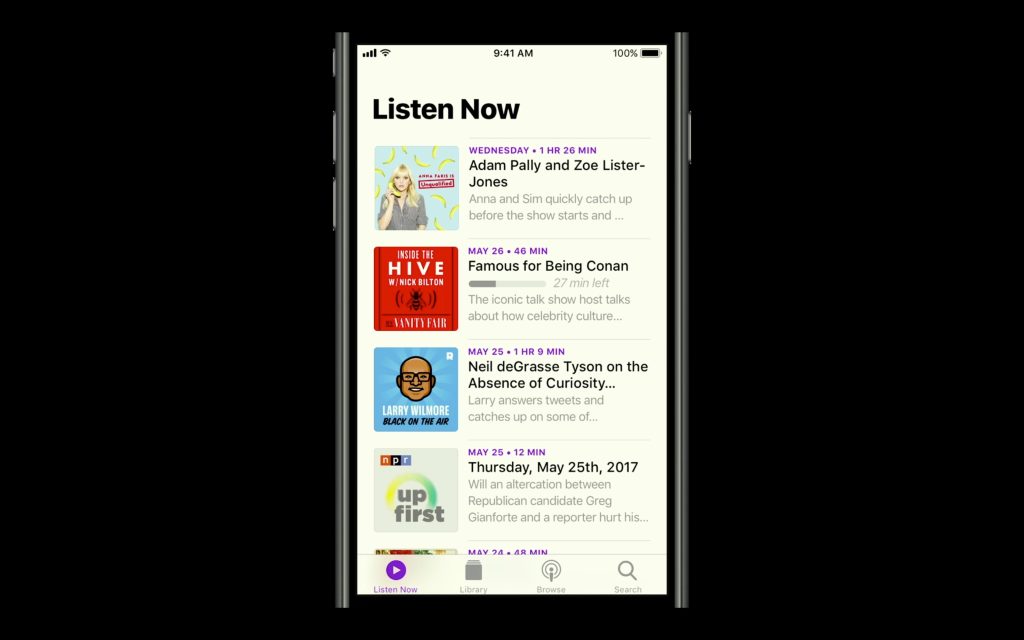Podcasts in iOS 11: Interface Updates, Support for Seasons & Cleaner Titles, Podcast Analytics, More