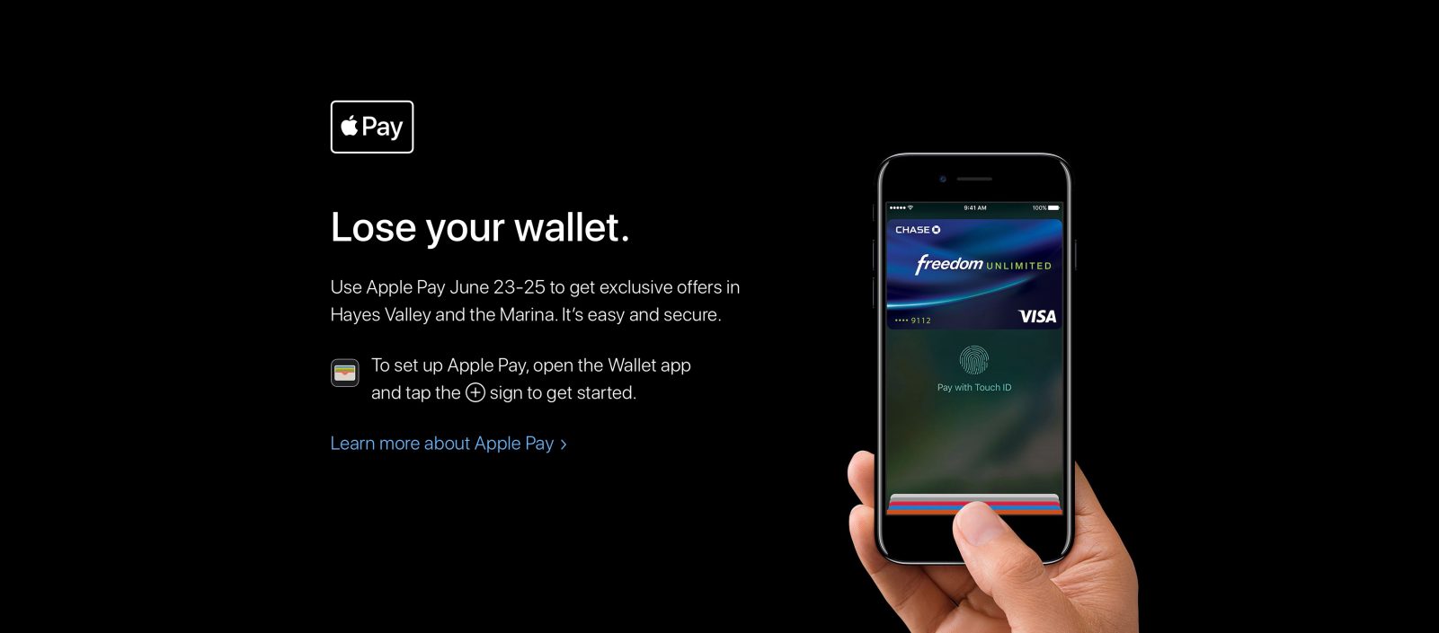 Apple Holding ‘Lose Your Wallet’ Shopping Event Promoting Apple Pay