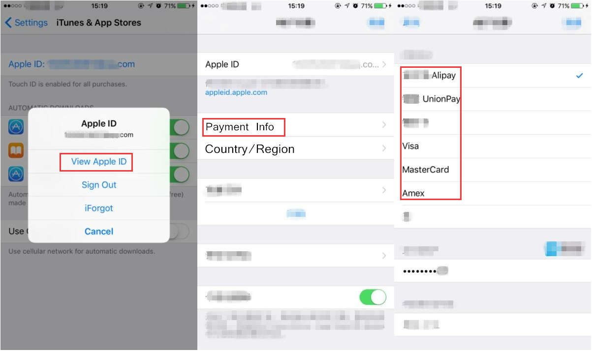 How to Change Payment Method on iPhone?
