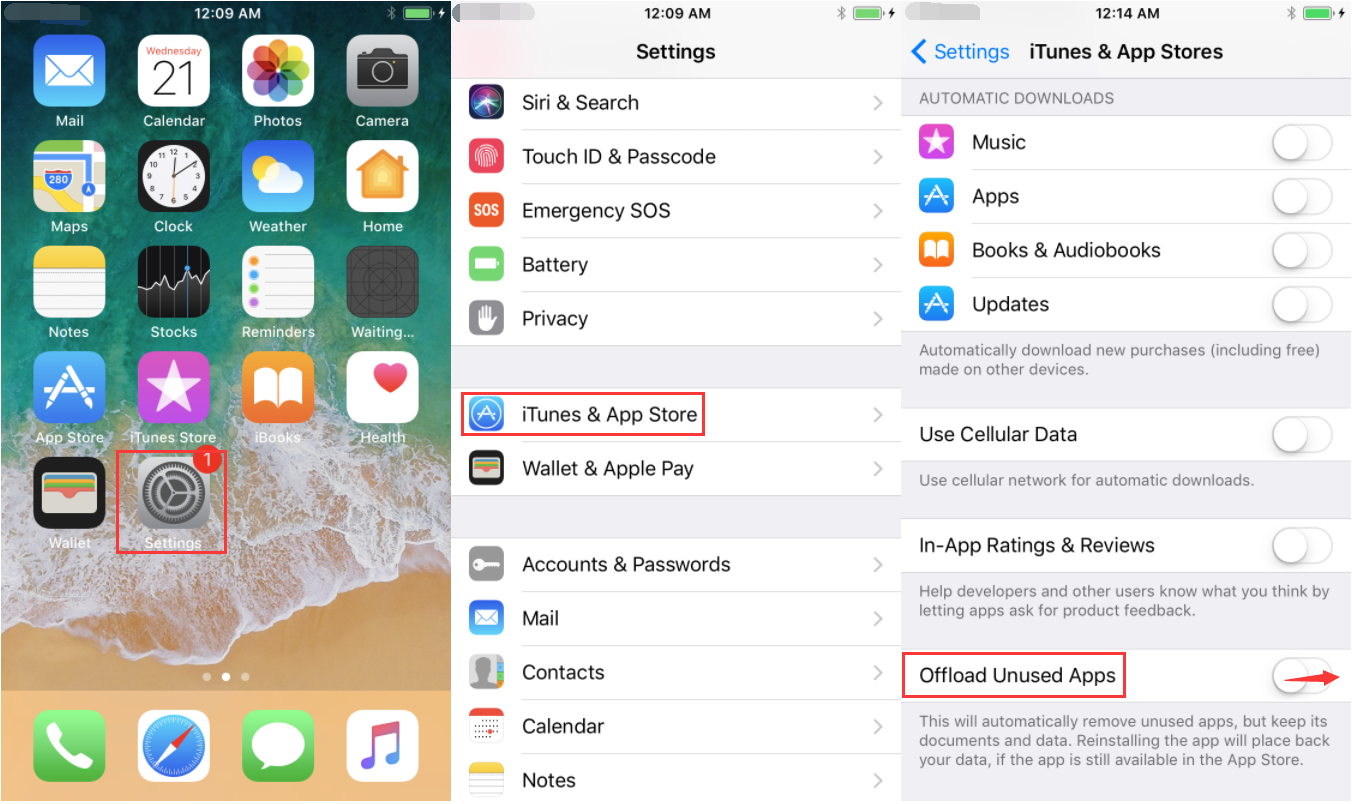 How to Offload Unused Apps on Apple iPhone 