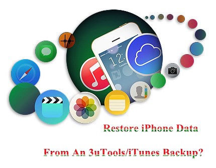 How to Restore iPhone Data From An 3uTools/iTunes Backup?
