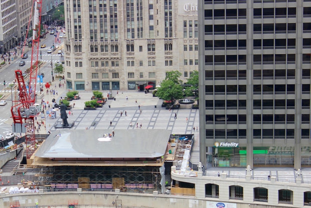 Apple’s New Chicago Store Roof Looks Like A Giant MacBook